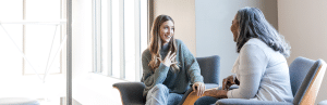 Finding the Right Mental Health Therapist when You Need One 5 girl-smiling-at-counsellor