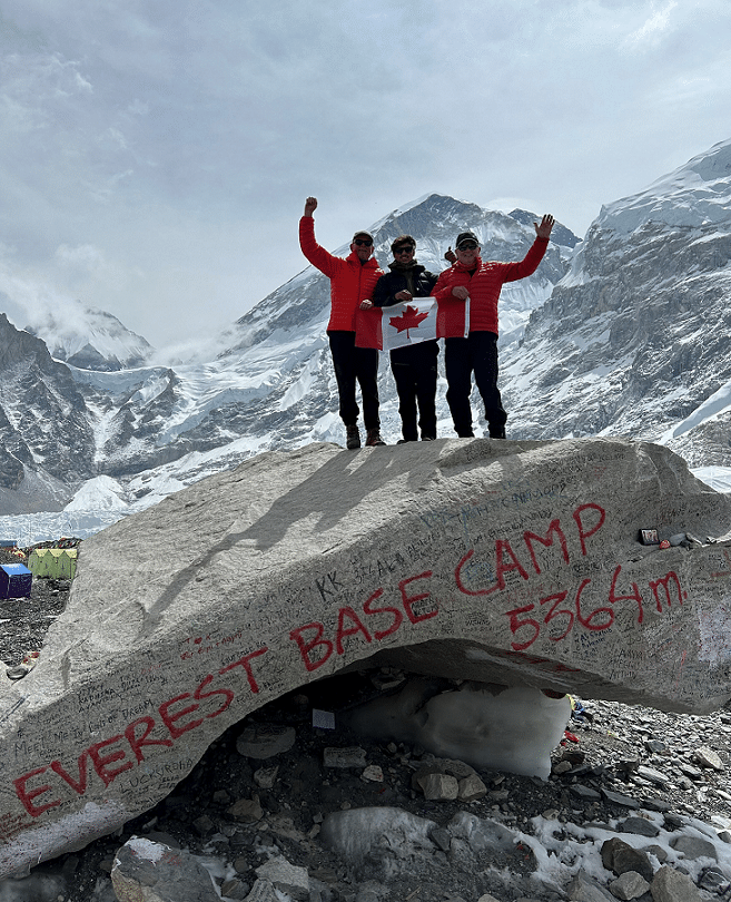 Unstoppable at 70 1 Bill at Everest Base Camp 2023
