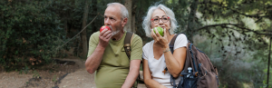The Silent Threat of Metabolic Syndrome and How to Start Reversing It 2 couple eat apple hiking_metabolic syndrome